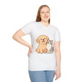 Cute Dog & Cat T-Shirt