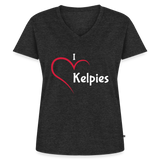 I Love Kelpies T Shirt - heather anthracite