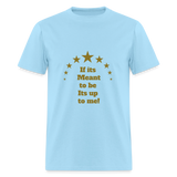 You Are Enough — Affirmation Unisex Tee - powder blue