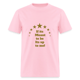 You Are Enough — Affirmation Unisex Tee - pink