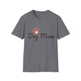 Dog Mom T‑Shirt — Cute Paw Heart Graphic Tee for Pet Lovers