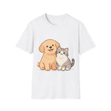 Cute Dog & Cat T-Shirt