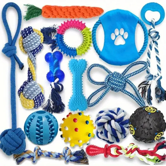 BenOppies Dog Chew Toy Set (15pcs)