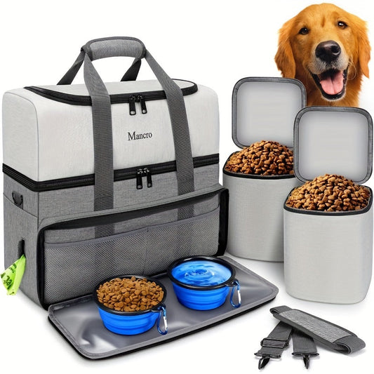 Dog Travel Bag -Bowls included | BenOppie Collections