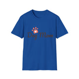 Dog Mom T‑Shirt — Cute Paw Heart Graphic Tee for Pet Lovers