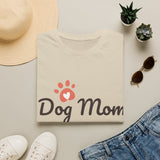 Dog Mom T‑Shirt — Cute Paw Heart Graphic Tee for Pet Lovers