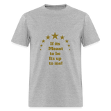 You Are Enough — Affirmation Unisex Tee - heather gray