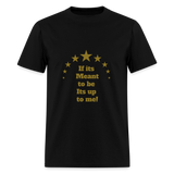 You Are Enough — Affirmation Unisex Tee - black