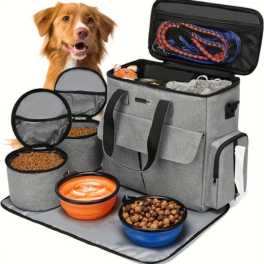 Dog Travel Bag - Bowls included | BenOppie Collections