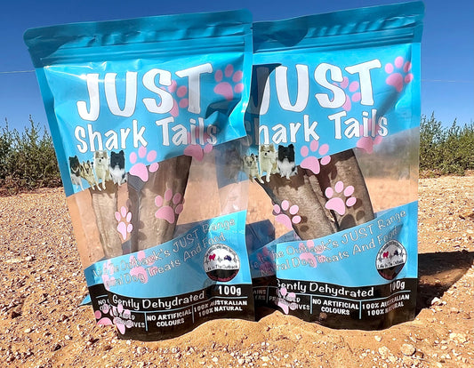 Just Shark Tails Dog Treats - 100% Australian Natural Single Ingredient