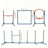 Dog Agility Training Set for Home & Pro Use