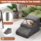 3-Tier Foam Dog Ramp